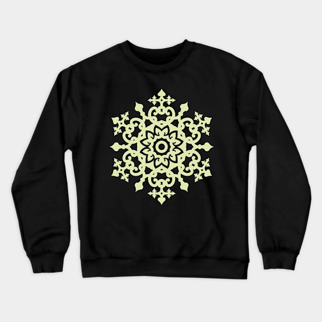 MANDALA T-SHIRT MANDALA 075 Crewneck Sweatshirt by abcmandalaclothing